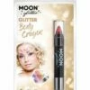 Smiffys Moon Glitter Holographic Body Crayons, Red -Smiffys Store G06704 1