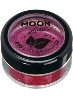 Smiffys Moon Glitter Bio Glitter Shakers, Dark Rose