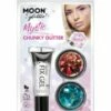 Smiffys Moon Glitter Mystic Chunky Glitter, Clamshell -Smiffys Store G28713 2