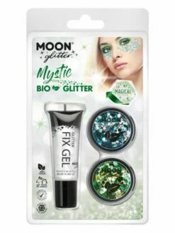 Smiffys Moon Glitter Mystic Bio Chunky Glitter, Clamshell